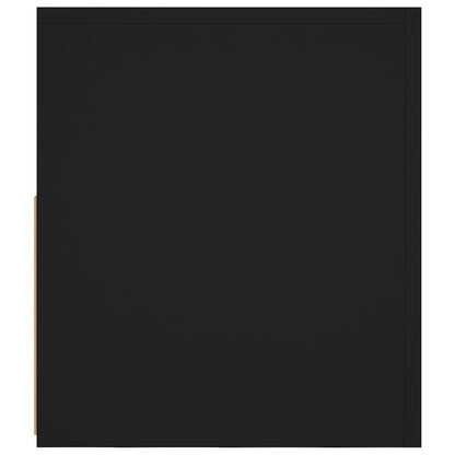 Tv-meubel met LED-verlichting 120x35x40 cm zwart Zwart