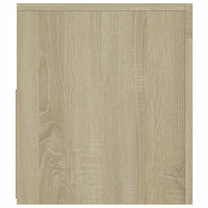 Tv-meubel met LED-verlichting 120x35x40 cm sonoma eikenkleurig Sonoma eiken