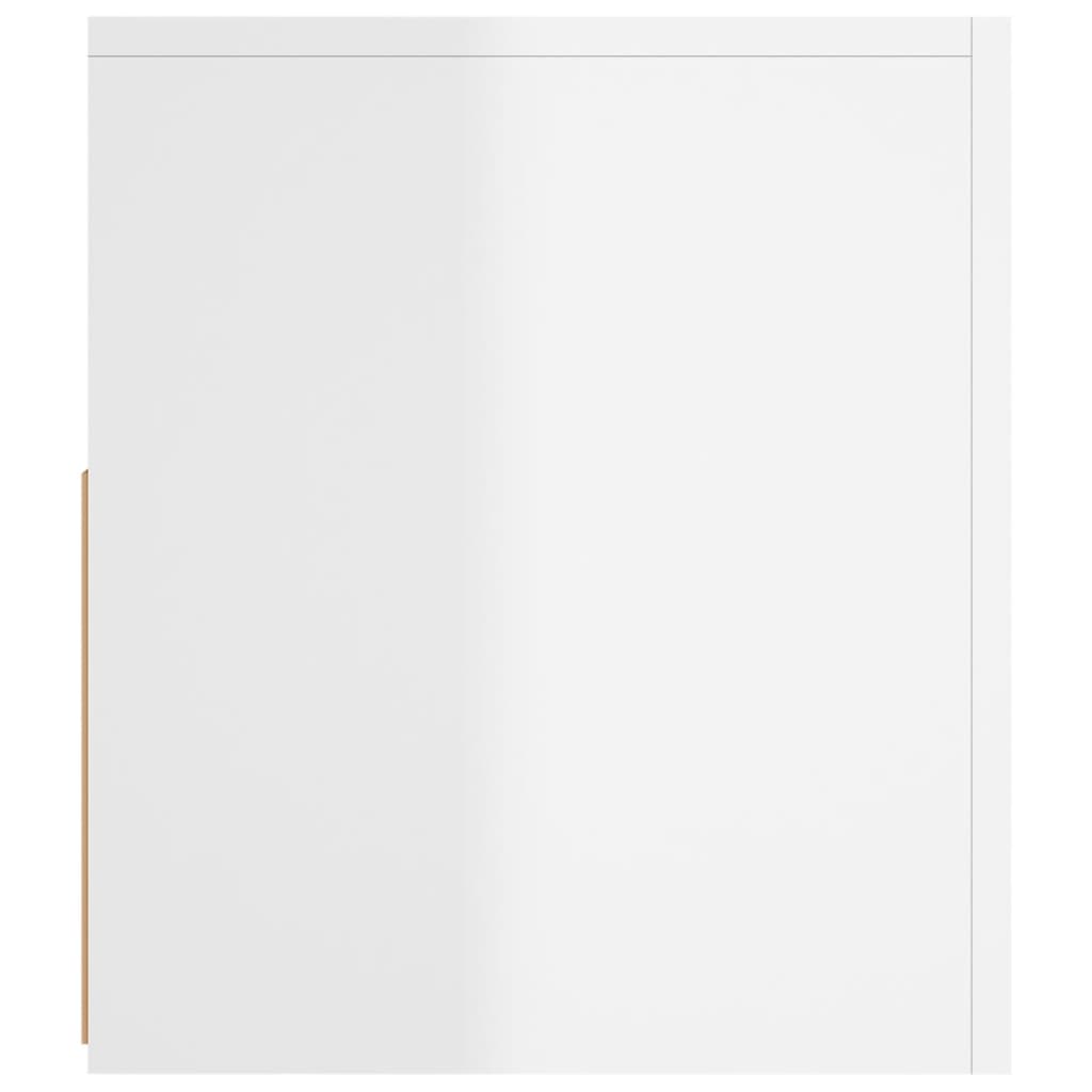 Tv-meubel met LED-verlichting 120x35x40 cm hoogglans wit Hoogglans wit