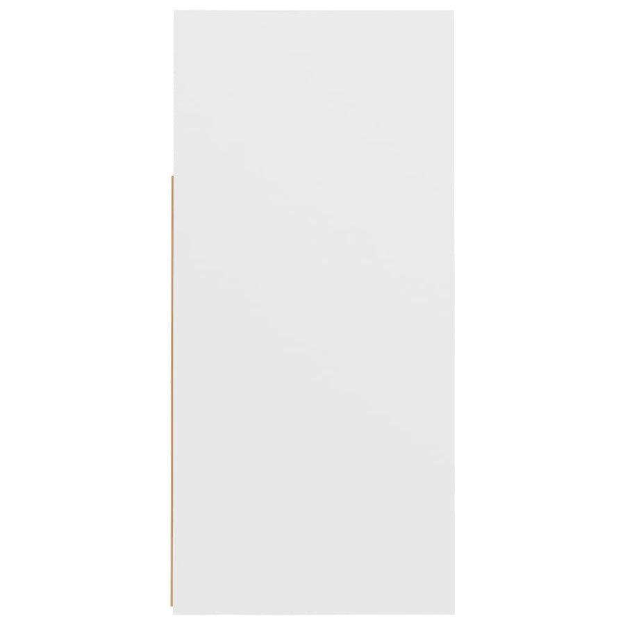 Dressoir met LED-verlichting 80x35x75 cm wit 80 x 35 x 75 cm Wit