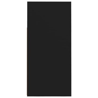 Dressoir met LED-verlichting 80x35x75 cm zwart 80 x 35 x 75 cm Zwart