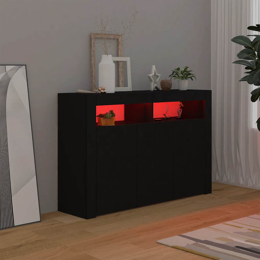 Dressoir Met Led-Verlichting 115,5X30X75 Cm 115.5 x 30 x 75 cm