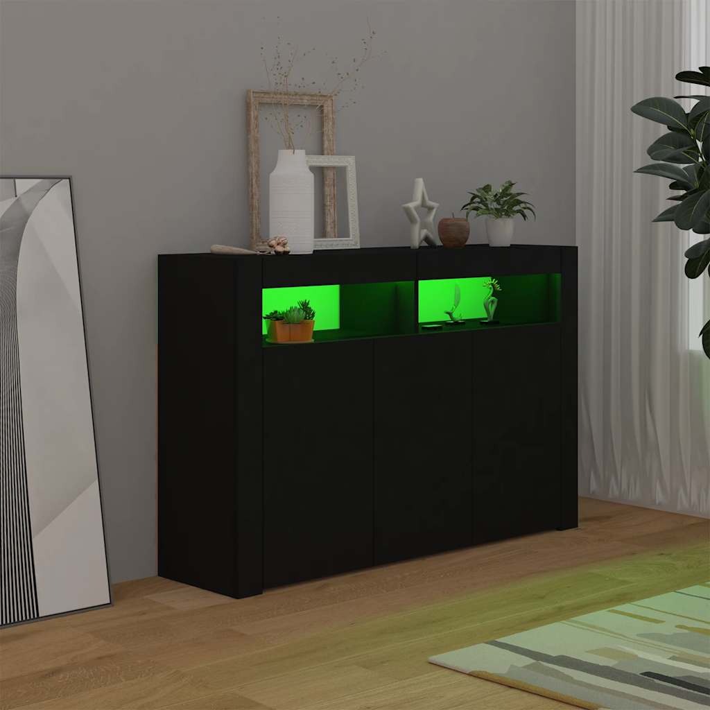 Dressoir Met Led-Verlichting 115,5X30X75 Cm 115.5 x 30 x 75 cm