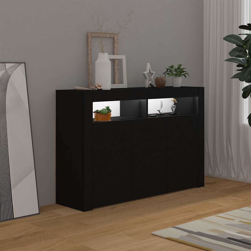 Dressoir Met Led-Verlichting 115,5X30X75 Cm 115.5 x 30 x 75 cm