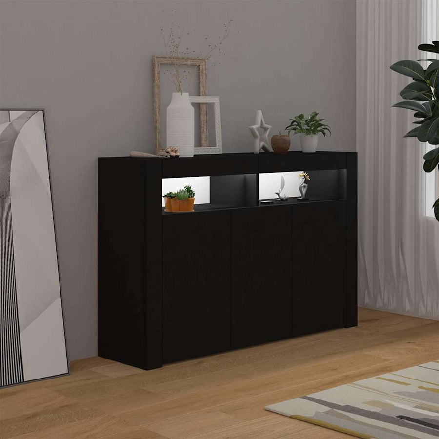 Dressoir Met Led-Verlichting 115,5X30X75 Cm 115.5 x 30 x 75 cm