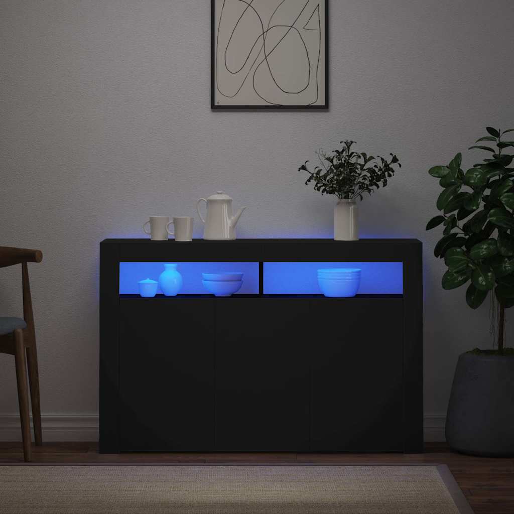 Dressoir Met Led-Verlichting 115,5X30X75 Cm 115.5 x 30 x 75 cm