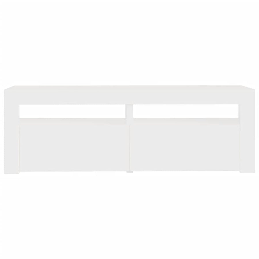 Tv-Meubel Met Led-Verlichting 20X35X40 Cm Wit