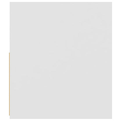 Tv-Meubel Met Led-Verlichting 20X35X40 Cm Wit
