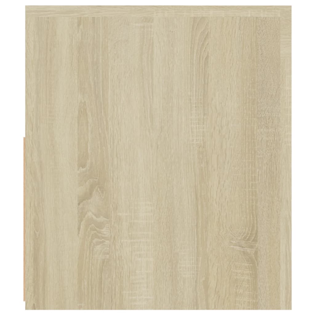 Tv-Meubel Met Led-Verlichting 20X35X40Cm Kleurig Sonoma eiken