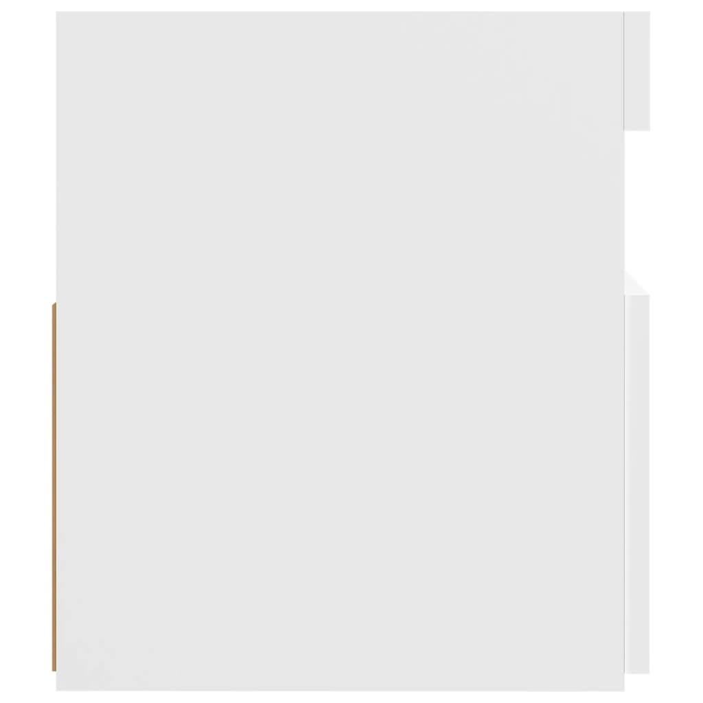 Tv-Meubel Met Led-Verlichting 1 120 x 35 x 40 cm Wit