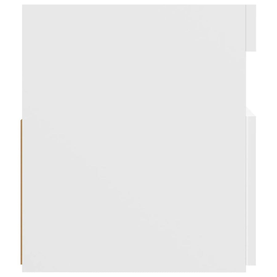 Tv-Meubel Met Led-Verlichting 1 120 x 35 x 40 cm Wit