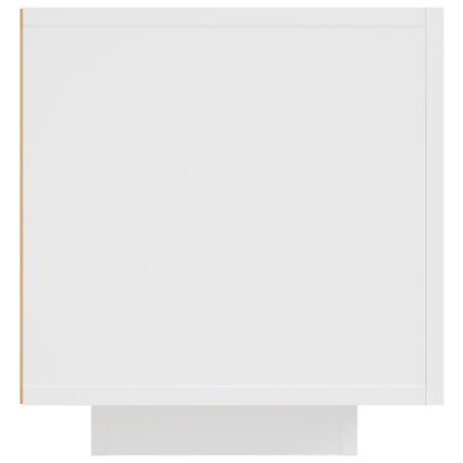 Tv-Meubel Met Led-Verlichting 60X35X40 Cm Wit