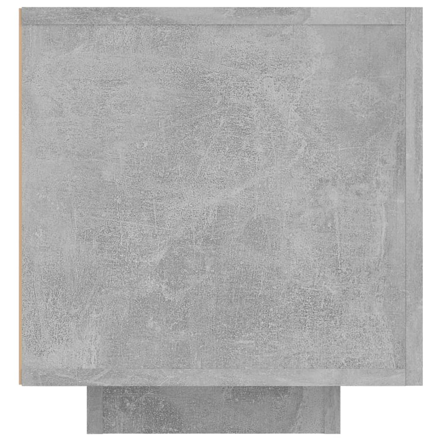 Tv-Meubel Met Led-Verlichting 60X35X40 Cm Betongrijs