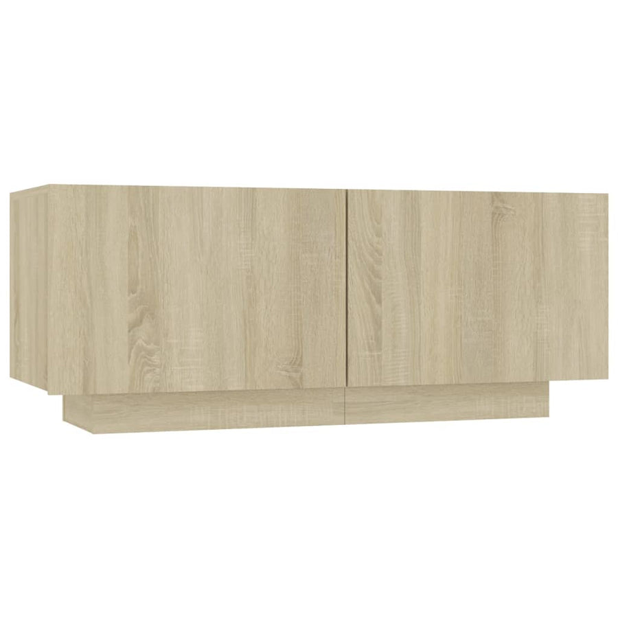 Tv-Meubel 00X35X40 Cm Spaanplaat Kleurig Sonoma eiken