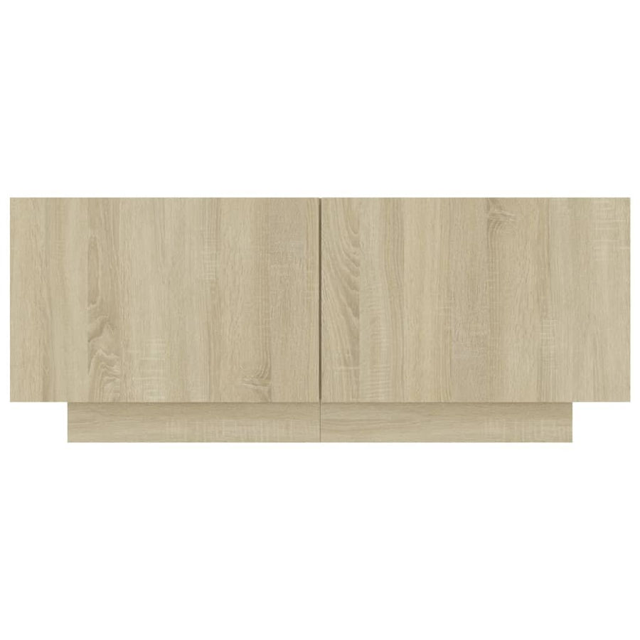 Tv-Meubel 00X35X40 Cm Spaanplaat Kleurig Sonoma eiken
