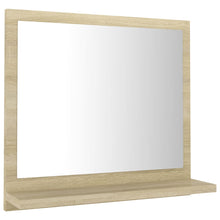 Badkamerspiegel 40X0,5X37 Cm Spaanplaat Kleurig Sonoma eiken 40 cm