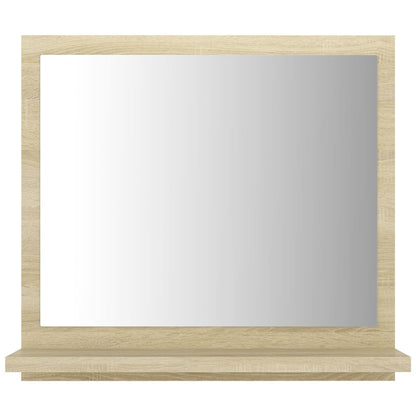 Badkamerspiegel 40X0,5X37 Cm Spaanplaat Kleurig Sonoma eiken 40 cm