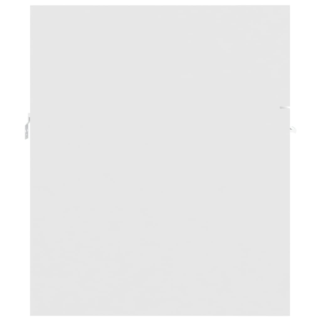 Wastafelkast 4X38,5X46 Cm Bewerkt Hout 41 x 38.5 x 46 cm Wit