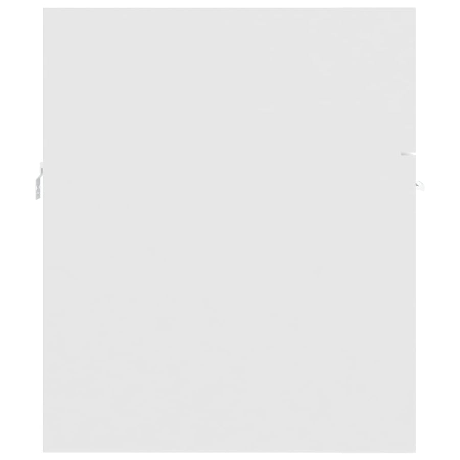 Wastafelkast 4X38,5X46 Cm Bewerkt Hout 41 x 38.5 x 46 cm Wit