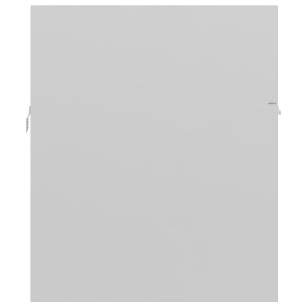 Wastafelkast 90X38,5X46 Cm Spaanplaat 90 x 38.5 x 46 cm Hoogglans wit