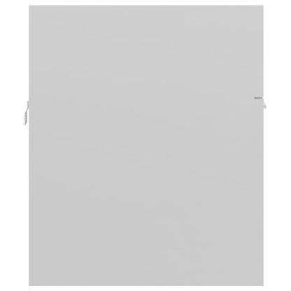 Wastafelkast 90X38,5X46 Cm Spaanplaat 90 x 38.5 x 46 cm Hoogglans wit