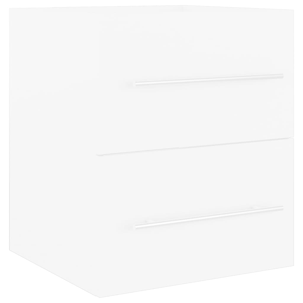 Wastafelkast 4X38,5X48 Cm Spaanplaat 41 x 38.5 x 48 cm Wit