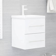Wastafelkast 4X38,5X48 Cm Spaanplaat 41 x 38.5 x 48 cm Wit