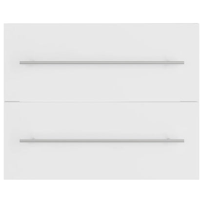 Wastafelkast 60X38,5X48 Cm Spaanplaat 60 x 38.5 x 48 cm Wit