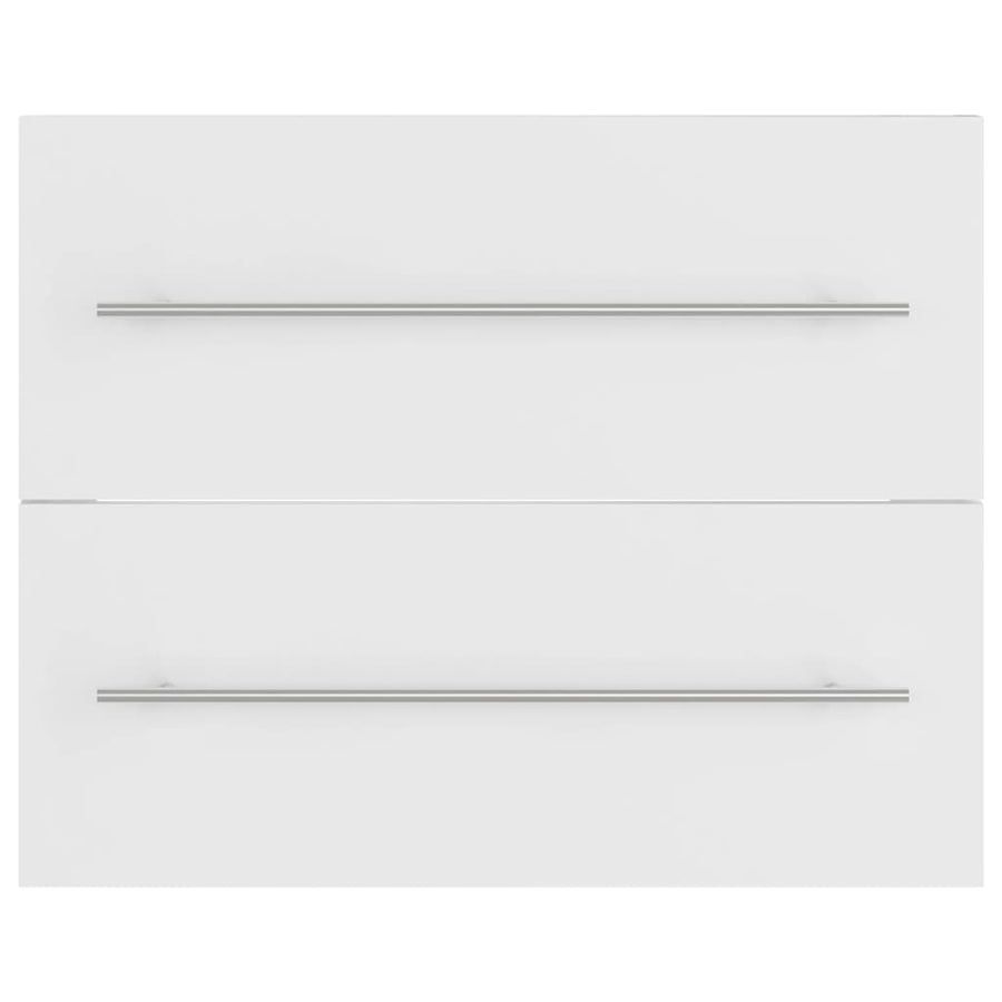 Wastafelkast 60X38,5X48 Cm Spaanplaat 60 x 38.5 x 48 cm Wit