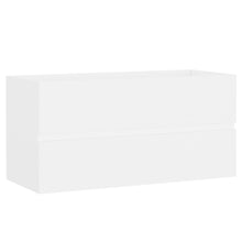 Wastafelkast 90X38,5X45 Cm Spaanplaat 90 x 38.5 x 45 cm Wit