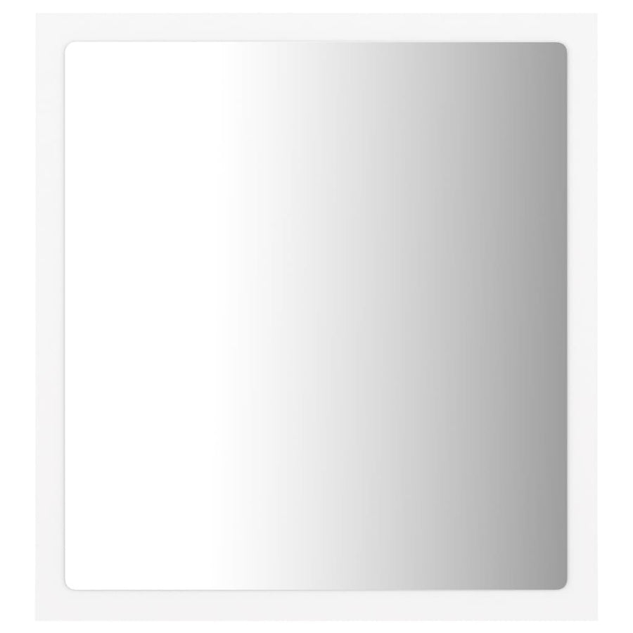 Badkamerspiegel Led 40X8,5X37 Cm Acryl Wit