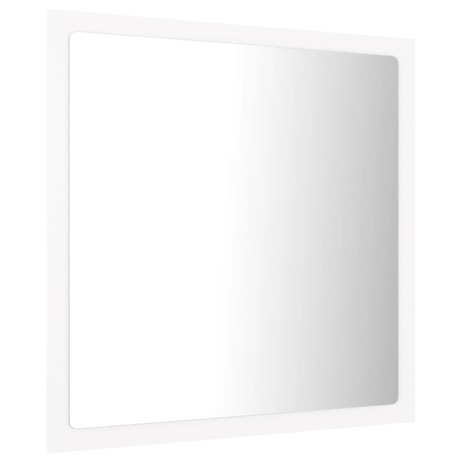 Badkamerspiegel Led 40X8,5X37 Cm Acryl Wit