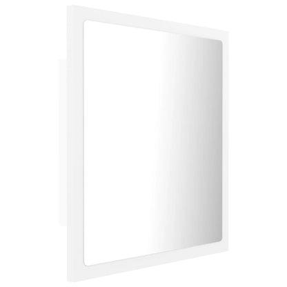 Badkamerspiegel Led 40X8,5X37 Cm Acryl Wit