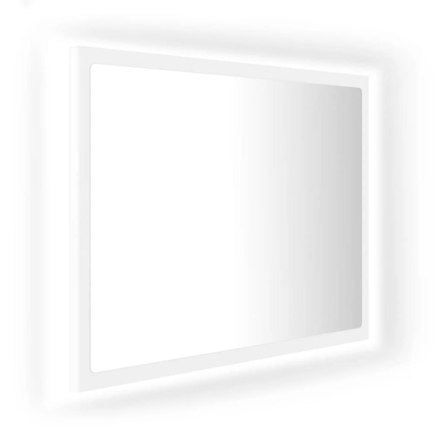 Badkamerspiegel Led 60X8,5X37 Cm Acryl Wit