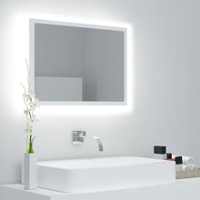 Badkamerspiegel Led 60X8,5X37 Cm Acryl Wit