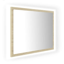 Badkamerspiegel Led 60X8,5X37 Cm Acryl Sonoma Eikenkleurig 1