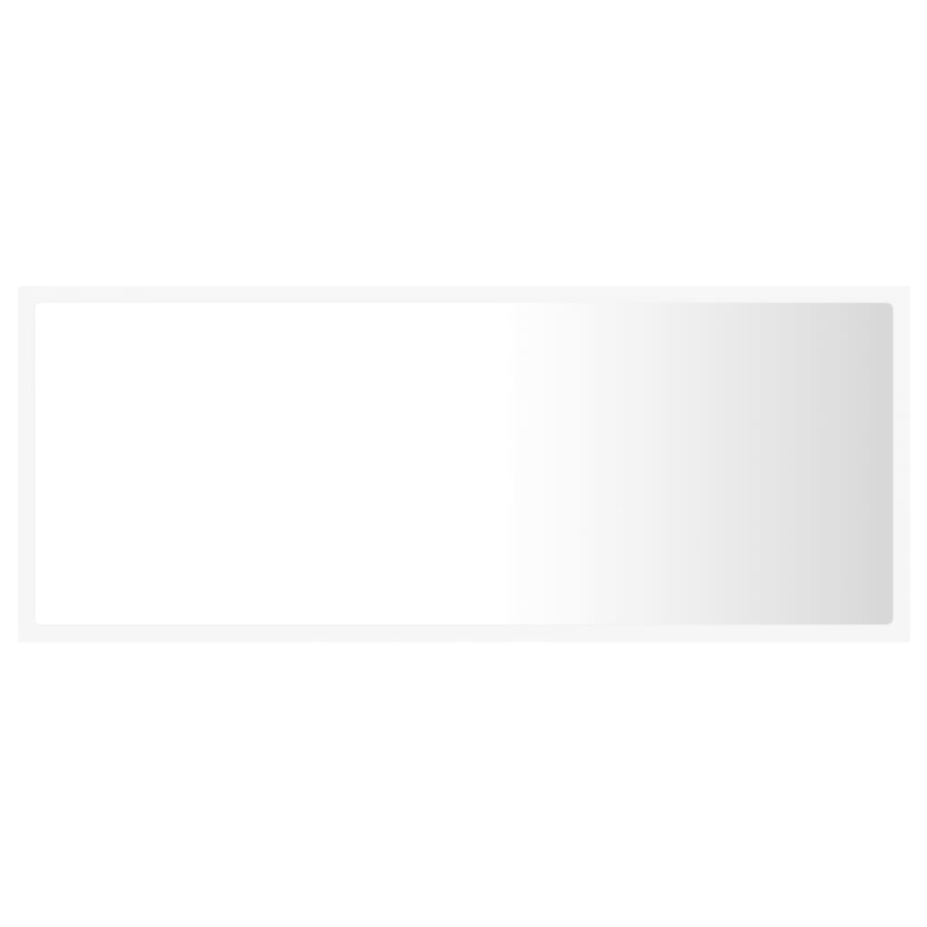 Badkamerspiegel Led 00X8,5X37 Cm Acryl Wit