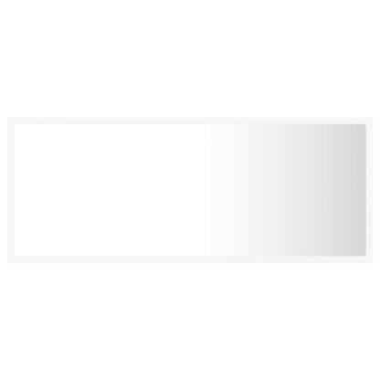 Badkamerspiegel Led 00X8,5X37 Cm Acryl Wit