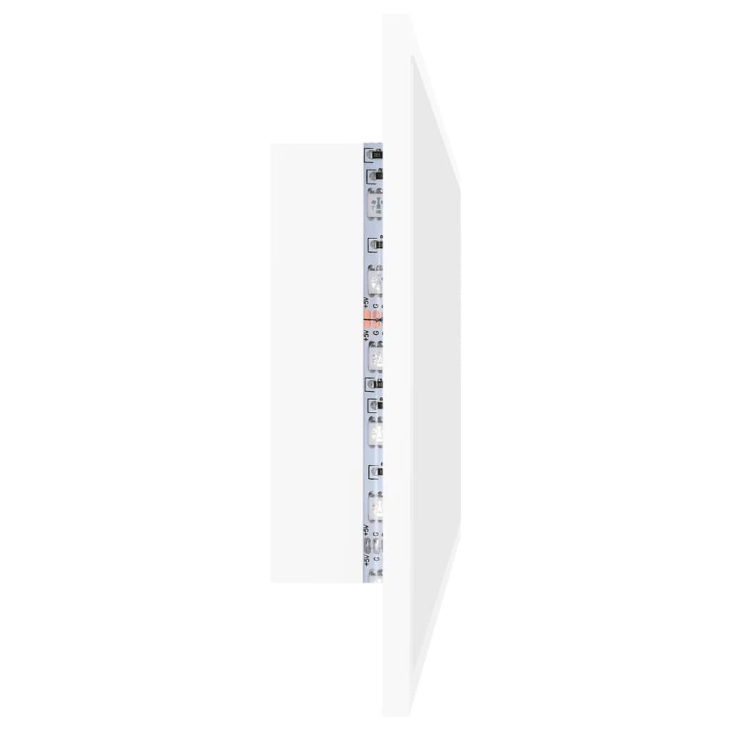 Badkamerspiegel Led 00X8,5X37 Cm Acryl Wit