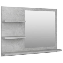 Badkamerspiegel 60X0,5X45 Cm Spaanplaat Betongrijs