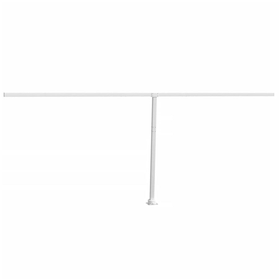 Luifelpaalset 600x245 cm ijzer wit