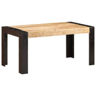 Eettafel 140x70x76 cm massief mangohout