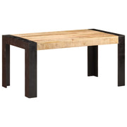 Eettafel 140x70x76 cm massief mangohout