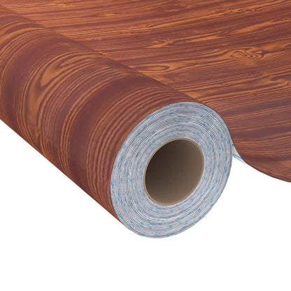 Meubelfolie zelfklevend 500x90 cm PVC acaciakleurig 1 acacia