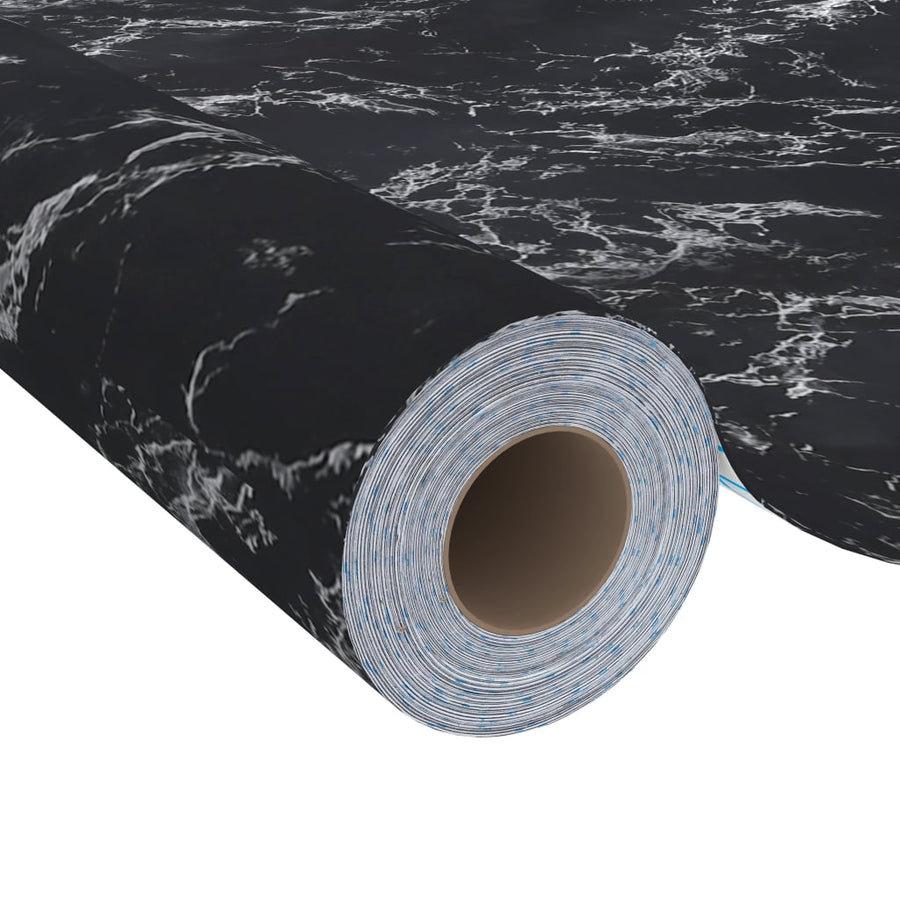 Meubelfolie Zelfklevend 500X90 Cm Pvc Steen 1 Zwart