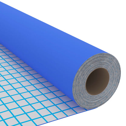 Meubelfolie Zelfklevend 500X90 Cm Pvc Hoogglans Blauw 1 high gloss blue
