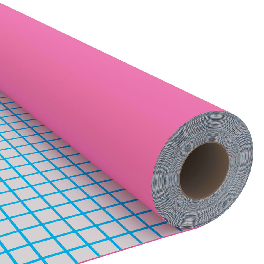 Meubelfolie Zelfklevend 500X90 Cm Pvc Hoogglans Roze 1 high gloss pink
