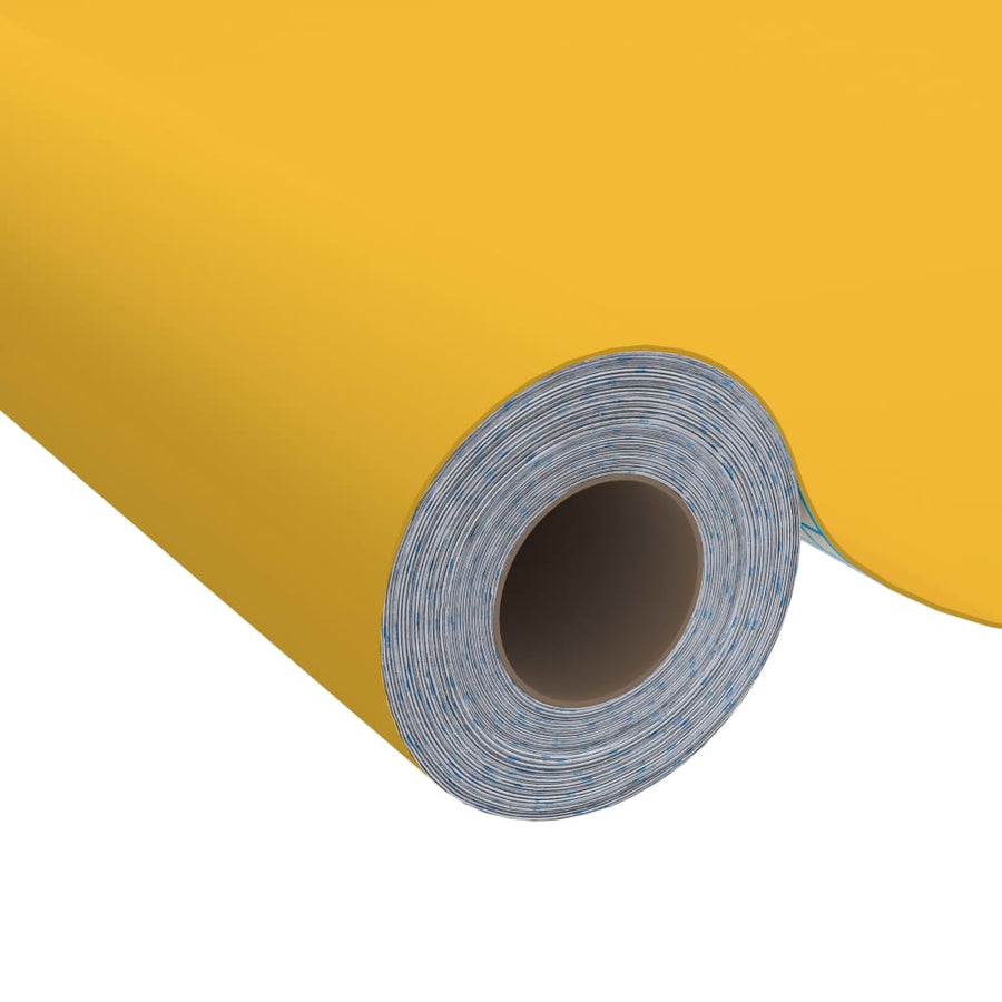 Meubelfolie Zelfklevend 500X90 Cm Pvc Hoogglans Goudkleurig 1 high gloss gold