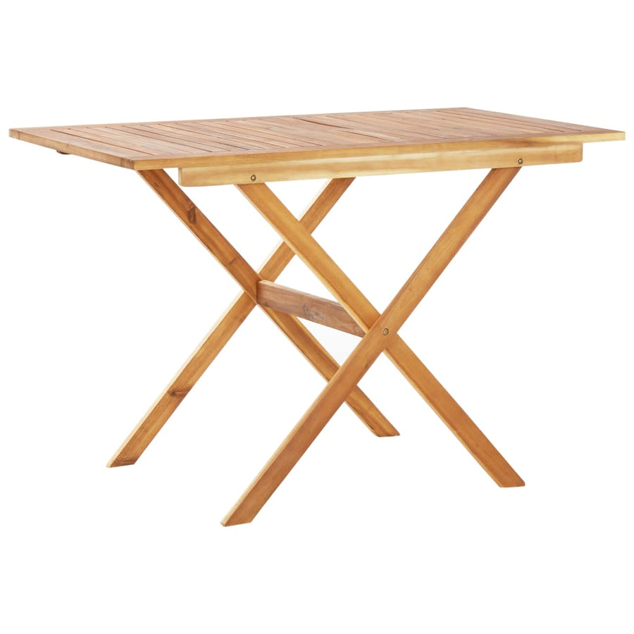 3-delige Tuinset poly rattan en massief acaciahout zwart