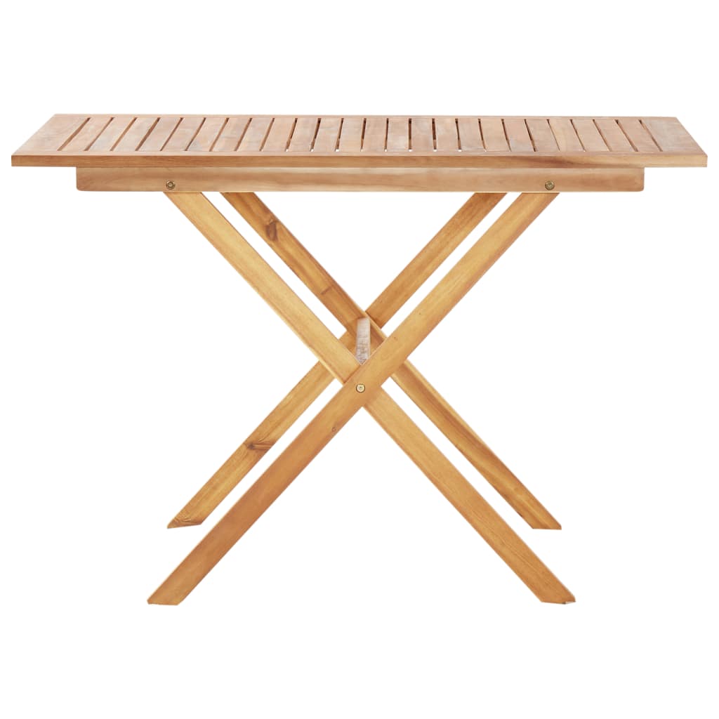 3-delige Tuinset poly rattan en massief acaciahout zwart